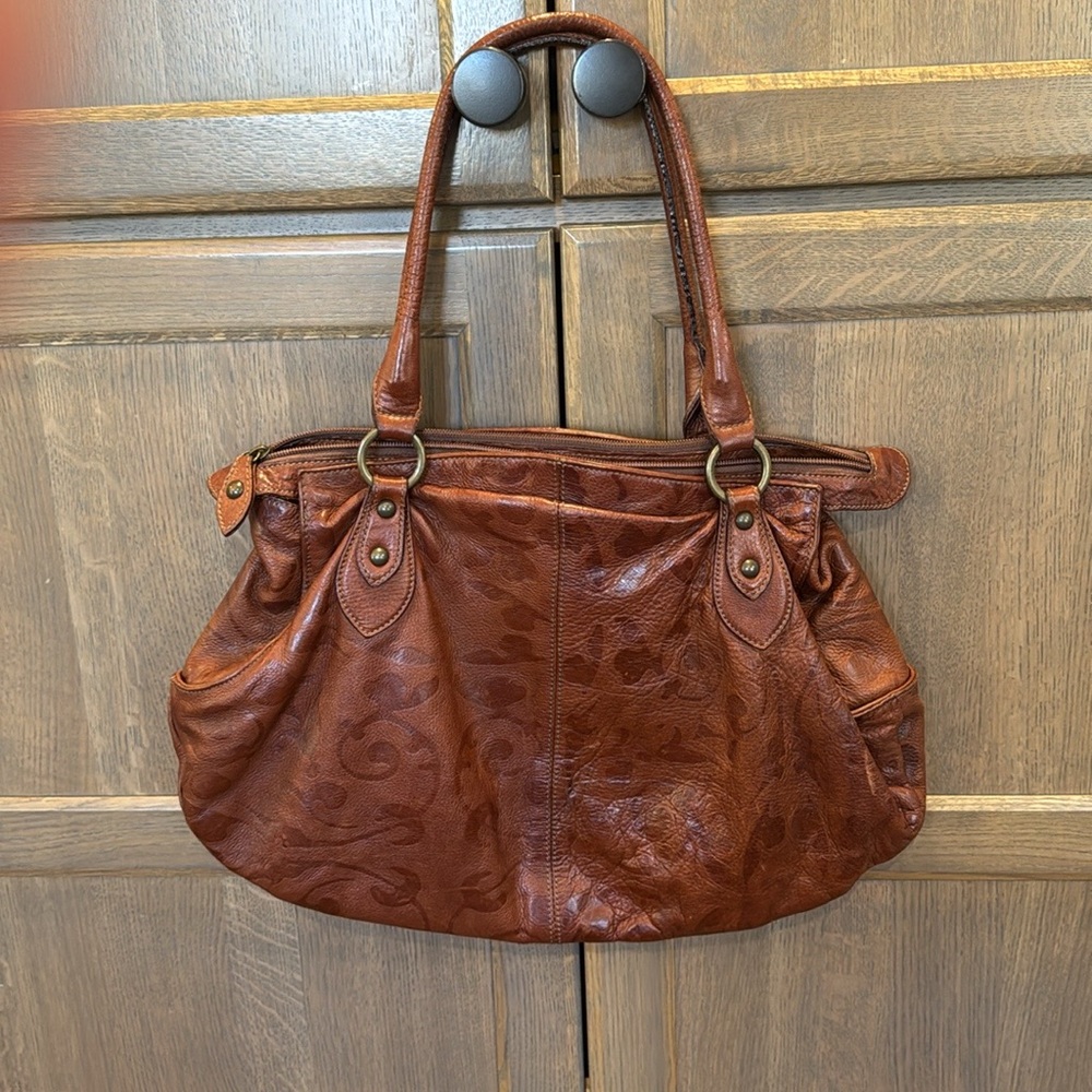 Roberta Gandolfi Italian Leather Handbag View 4
